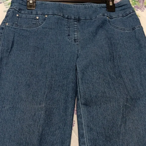 Ruby Rd. Denim Capris - Picture 3 of 5